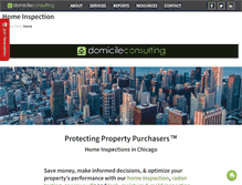 Tablet Screenshot of domicileconsulting.com